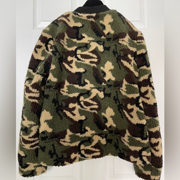 Sanctuary Camo Sherpa bomber jacket - Picture 2 of 9